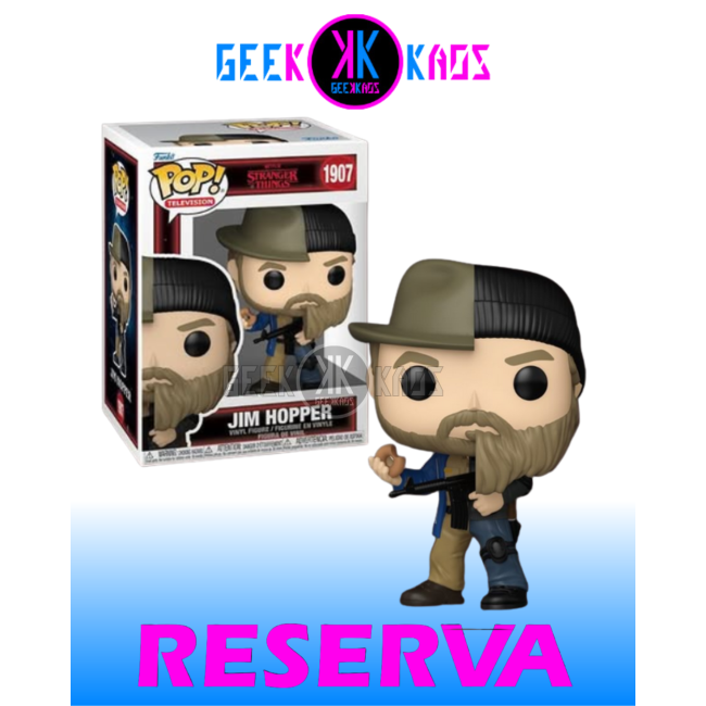FUNKO POP - STRANGER THINGS - JIM HOPPER 1907