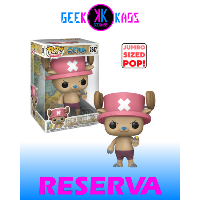 FUNKO POP! - ONE PIECE - TONY TONY CHOPPER 2347 ( JUMBO SIZED )