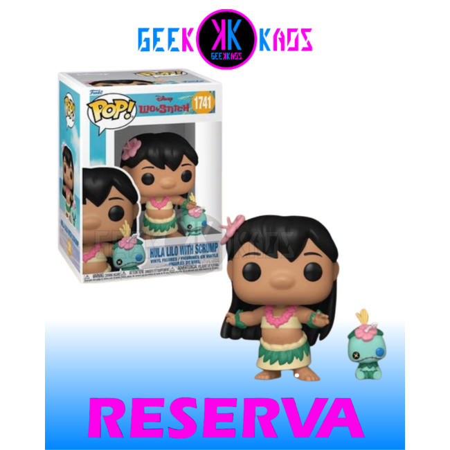 FUNKO POP! - DISNEY - HULA LILO WITH SCRUMP 1741