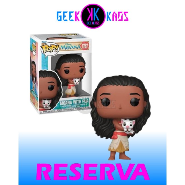 FUNKO POP! - MOANA - MOANA WITH PUA 1767