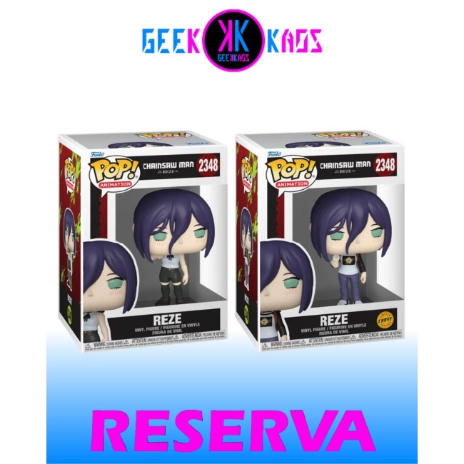 FUNKO POP! - CHAINSAW MAN: REZE ARC - REZE 2348 (BUNDLE)