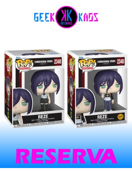 FUNKO POP! - CHAINSAW MAN: REZE ARC - REZE 2348 (BUNDLE)