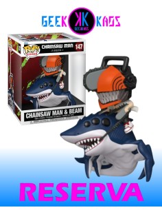 FUNKO POP! - CHAINSAW MAN: REZE ARC - CHAINSAR MAN & BEAM 147