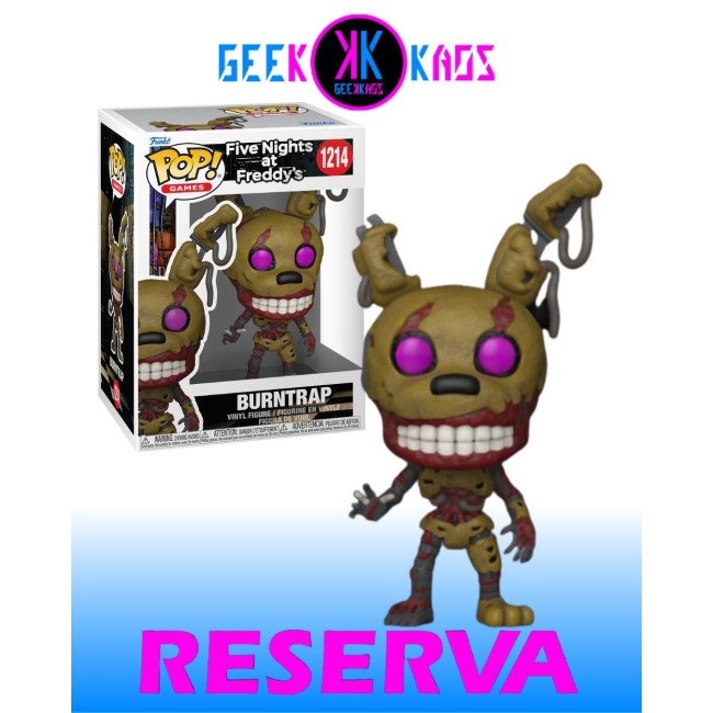FUNKO POP! - FIVE NIGHTS AT FREDDY´S - BURNTRAP 1214