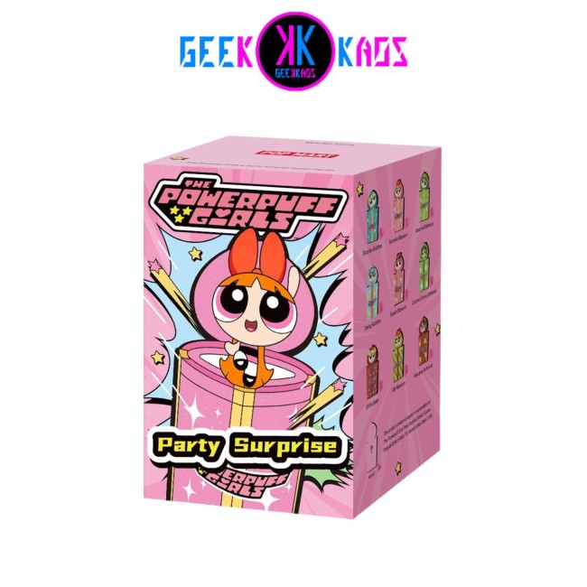POP MART - THE POWERPUFF GIRLS -  PARTY SURPRISE SERIES FIGURES - 13,7-14,2 CM