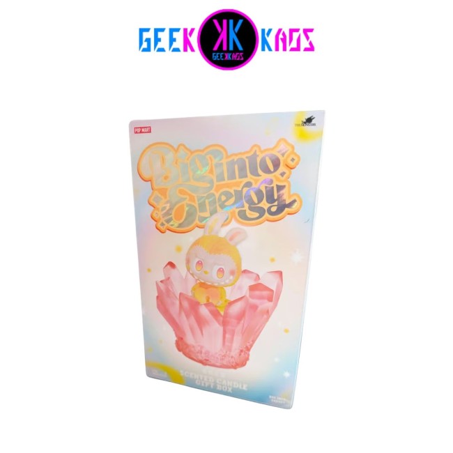 POP MART - THE MONSTER - BIG INTO ENERGY SERIES, SCENTED CANDLE GIFT BOX - 11 CM
