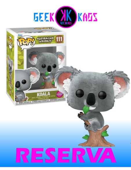 FUNKO POP! - AUSTRALIAN ANIMALS - KOALA 111 (FLOCKED)