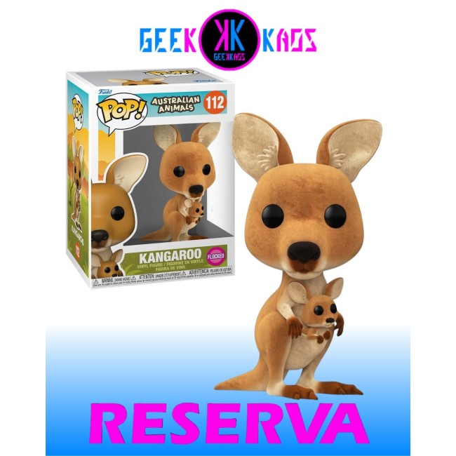 FUNKO POP! - AUSTRALIAN ANIMALS - KANGAROO 112 (FLOCKED)
