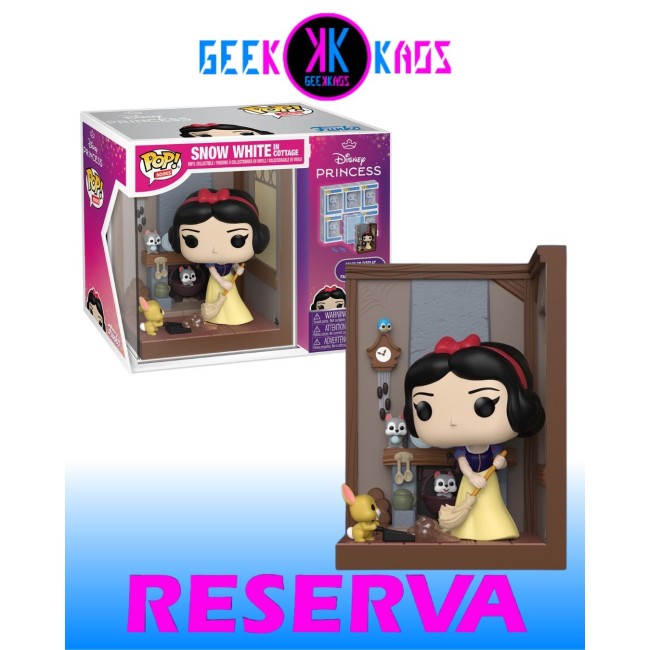 FUNKO POP! NOOK - DISNEY PRINCESS - SNOW WHITE IN COTTAGE