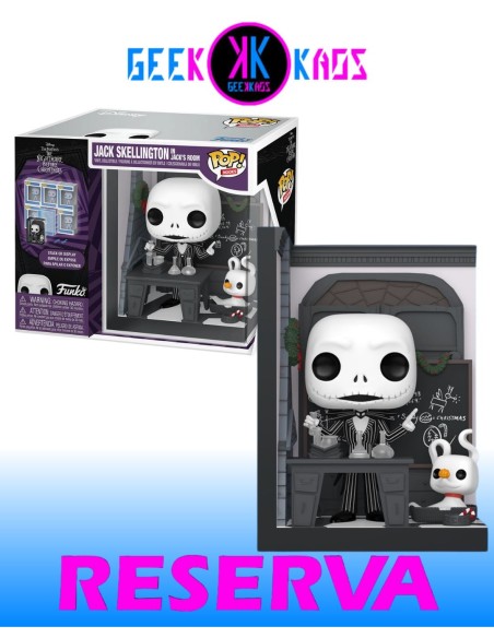 FUNKO POP! NOOK - NIGHTMARE BEFORE CHRISTMAS - JACK SKELLINGTON IN JACK´S ROOM