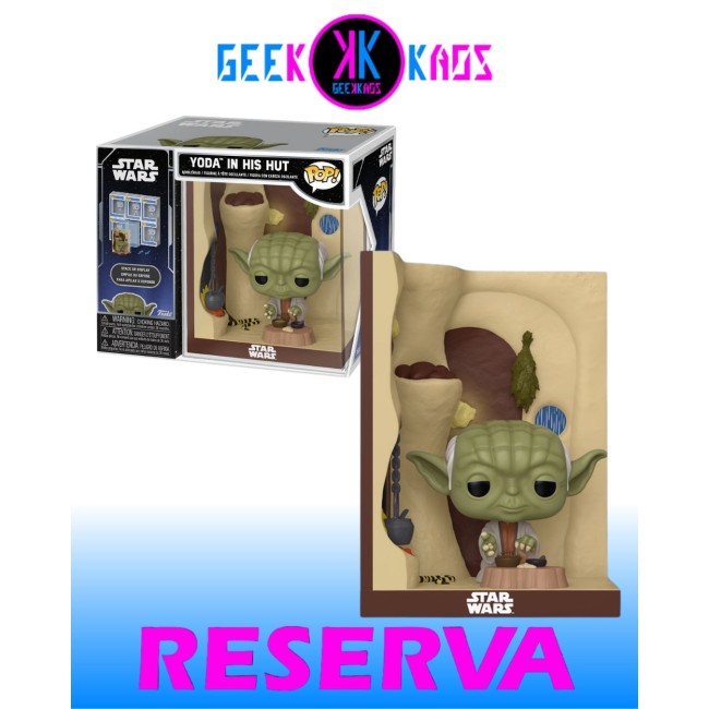FUNKO POP! NOOK - STAR WARS - YODA IN HIS HUT