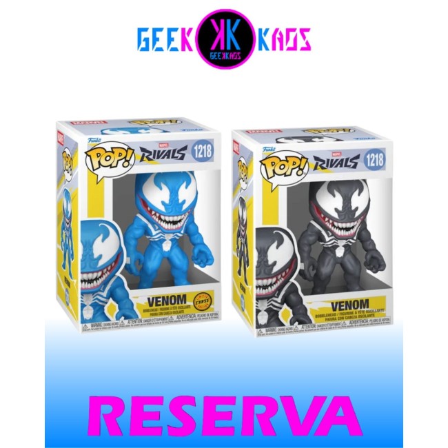 FUNKO POP! - MARVEL RIVALS - VENOM 1218 (BUNDLE)