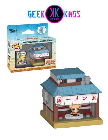 BITTY POP! TOWNS - NARUTO SHIPPUDEN - NARUTO UZUMAKI AND ICHIRAKU RAMEN