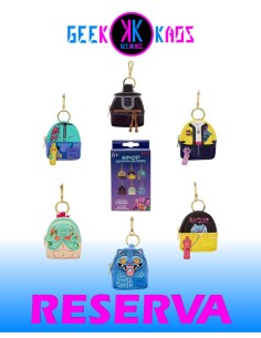 BLIND BOX - K-POP DEMON HUNTERS - MINI MOCHILA LLAVERO MYSTERY - LOUNGEFLY