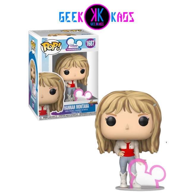 FUNKO POP! - DISNEY CHANNEL THROWBACK - HANNAH MONTANA 1687