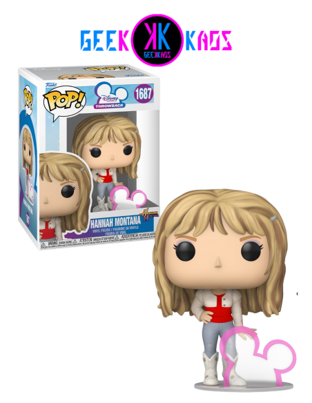 FUNKO POP! - DISNEY CHANNEL THROWBACK - HANNAH MONTANA 1687