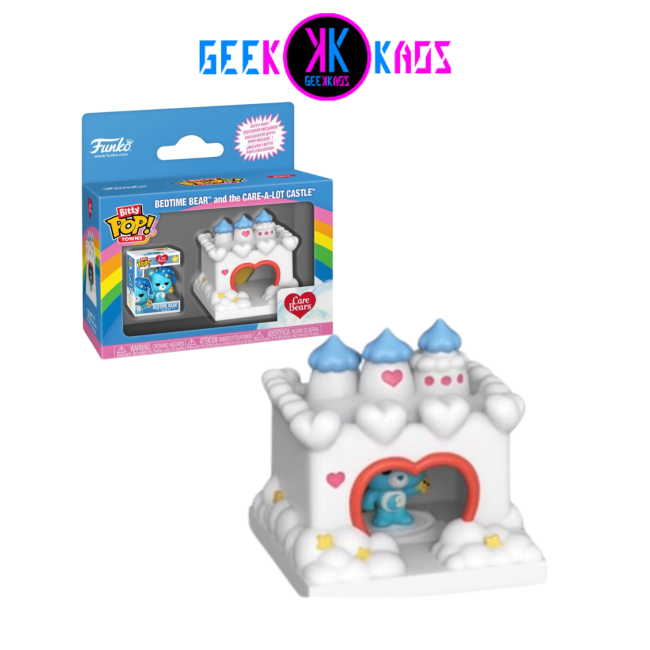 BITTY POP! TOWNS - CARE BEARS - BEDTIME BEAR AND CARE-A-LOT CASTLE