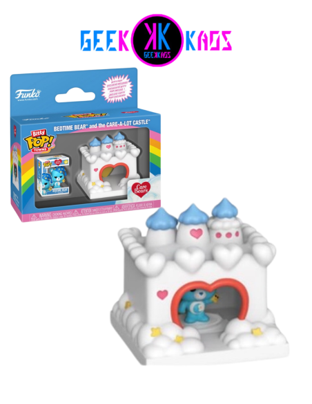 BITTY POP! TOWNS - CARE BEARS - BEDTIME BEAR AND CARE-A-LOT CASTLE