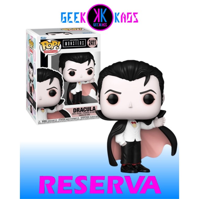 FUNKO POP! - MONSTERS - DRACULA 2411