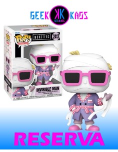FUNKO POP! - MONSTERS - INVISIBLE MAN 2412