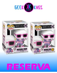 FUNKO POP! - MONSTERS - INVISIBLE MAN 2412 (BUNDLE)
