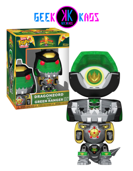 BITTY POP! BITTY BOT - POWER RANGERS - DRAGONZORD WITH GREEN RANGER