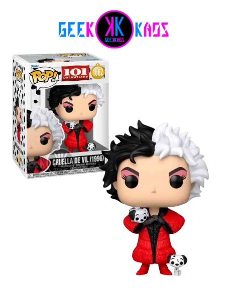 FUNKO POP - 101 DALMATIANS - CRUELA DE VIL (1996)  1662