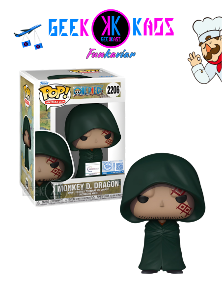 FUNKO POP! - ONE PIECE - MONKEY D. DRAGON 2206 (CHRONO TOYS)