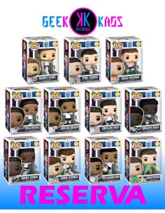 11-PACK - FUNKO POP! - SELECCION INGLESA - 85, 86, 87, 88, 89, 90, 91, 92, 93, 94, 95