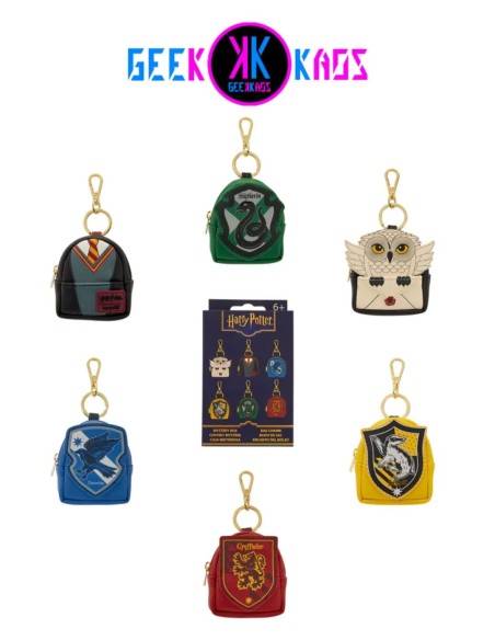 BLIND BOX - HARRY POTTER - MINI MOCHILA LLAVERO MYSTERY - LOUNGEFLY