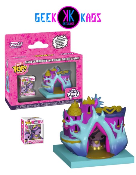 BITTY POP! TOWNS - MY LITTLE PONY - CASTLE OF FRIENDSHIP AND PRINCESS TWILIGHT SPARKLE