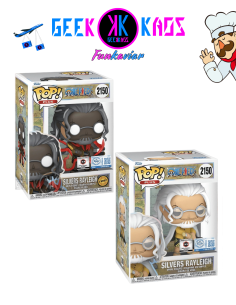 FUNKO POP! PLUS - ONE PIECE - SILVERS RAYLEIGH 2150 (CHALICE STICKER) (BUNDLE)