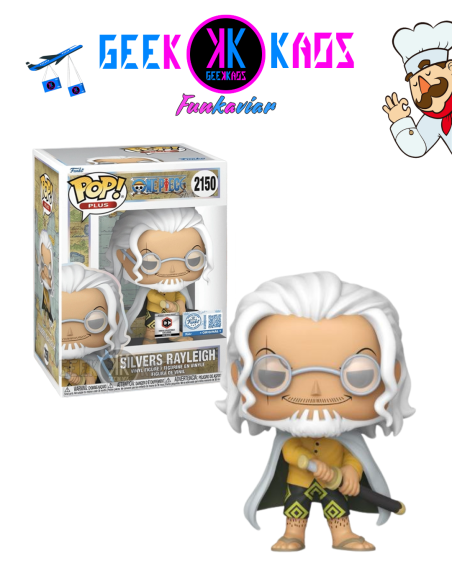 FUNKO POP! PLUS - ONE PIECE - SILVERS RAYLEIGH 2150 (CHALICE STICKER)