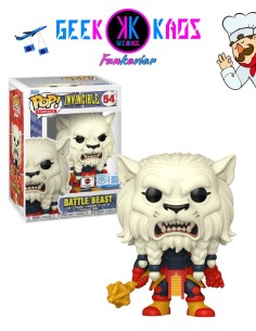 FUNKO POP! - INVINCIBLE - BATTLE BEAST 54 ( CHALICE PRE-RELEASE STICKER )