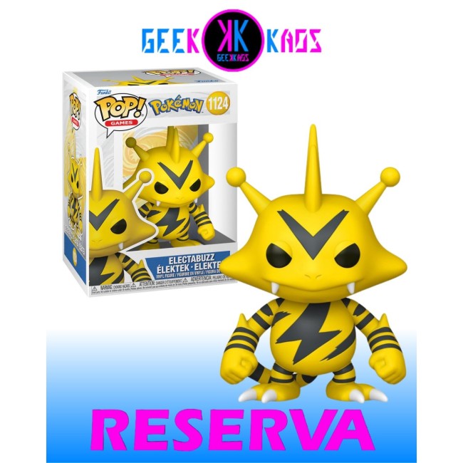 FUNKO POP! - POKEMON - ELECTABUZZ 1124