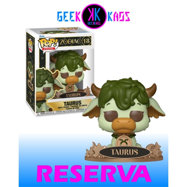 FUNKO POP! - ZODIAC - TAURUS 18