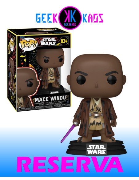 FUNKO POP! - STAR WARS - MACE WINDU 834
