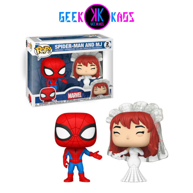 FUNKO POP! - MARVEL - SPIDER-MAN AND MJ (2-PACK)