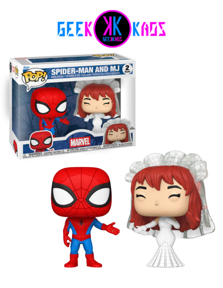 FUNKO POP! - MARVEL - SPIDER-MAN AND MJ (2-PACK)
