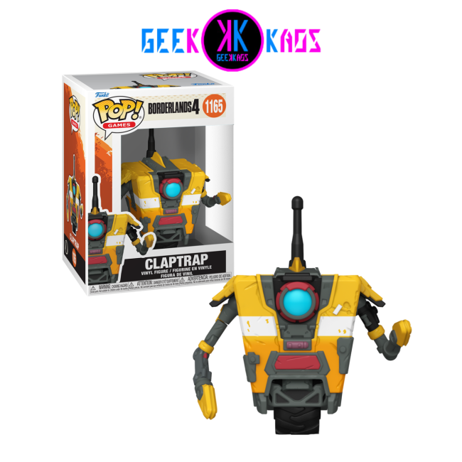 FUNKO POP! - BORDERLANDS 4 - CLAPTRAP 1165