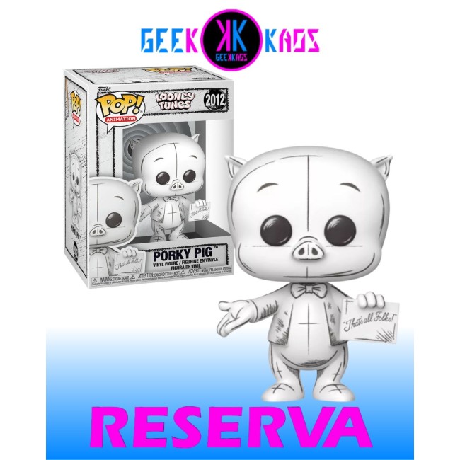 FUNKO POP! - LOONEY TUNES - PORKY PIG 2012