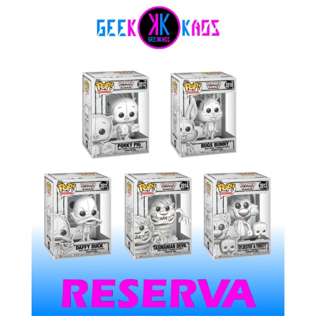 5-PACK - FUNKO POP! - LOONEY TUNES - BUGS BUNNY 2010, DAFFY DUCK 2011, PORKY 2012, SYLVESTER & TWEETY 2013, TASMANIAN DEVIL 2014