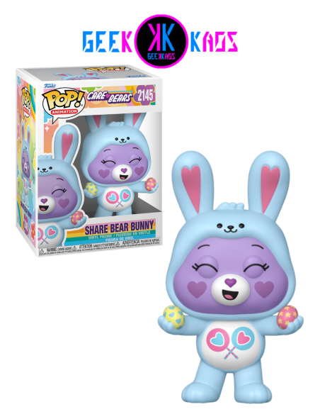 FUNKO POP! - CARE BEARS - SHARE BEAR BUNNY 2145
