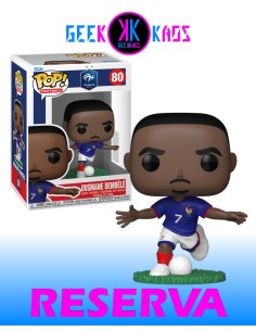 FUNKO POP! - SELECCION FRANCESA - OUSMANE DEMBÉLÉ 80