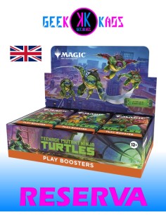 MAGIC: THE GATHERING - TEENAGE MUTANT NINJA TURTLES - PLAY BOOSTERS (30 SOBRES) - INGLES