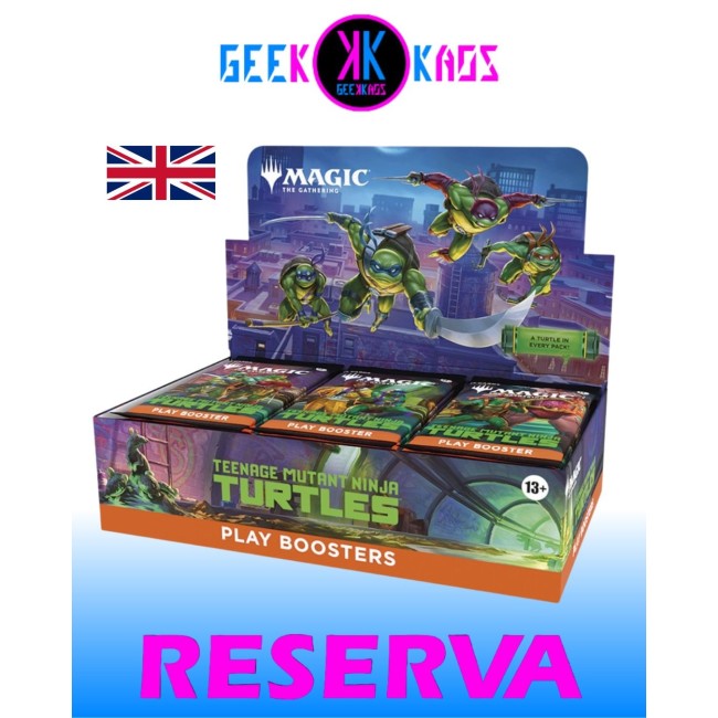 MAGIC: THE GATHERING - TEENAGE MUTANT NINJA TURTLES - PLAY BOOSTERS (30 SOBRES) - INGLES