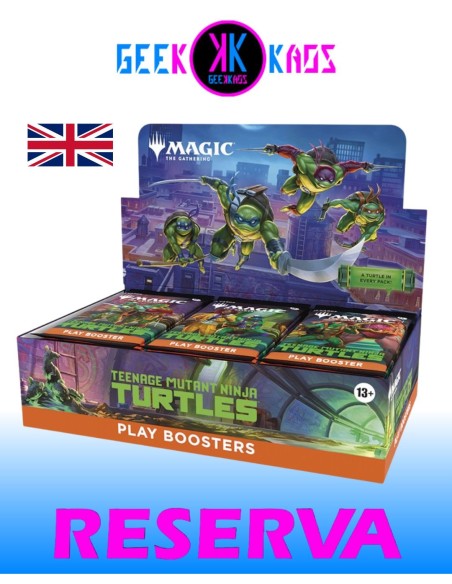 MAGIC: THE GATHERING - TEENAGE MUTANT NINJA TURTLES - PLAY BOOSTERS (30 SOBRES) - INGLES