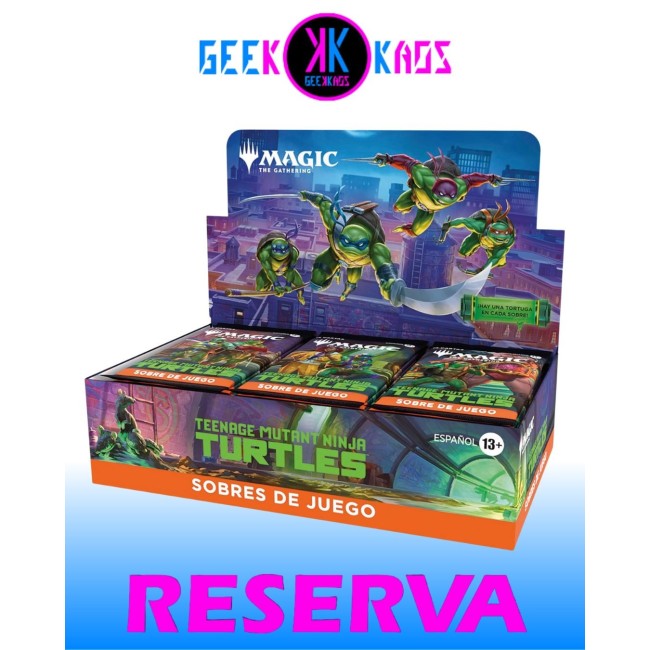 MAGIC: THE GATHERING - TEENAGE MUTANT NINJA TURTLES - PLAY BOOSTERS (30 SOBRES) - ESPAÑOL
