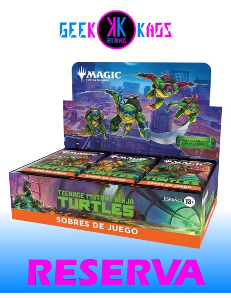 MAGIC: THE GATHERING - TEENAGE MUTANT NINJA TURTLES - PLAY BOOSTERS (30 SOBRES) - ESPAÑOL