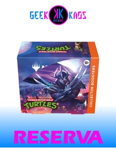 MAGIC: THE GATHERING - TEENAGE MUTANT NINJA TURTLES - COLLECTOR BOX DISPLAY (12 SOBRES) - INGLES